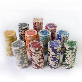 Wheat Casino Playing Chips Set