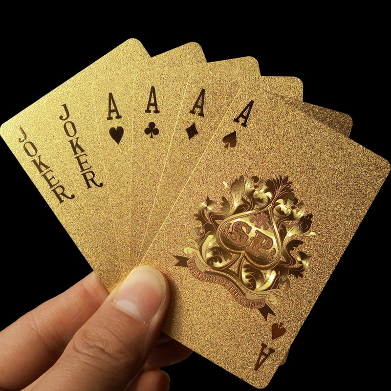 Luxury Gold Foil Playing Card