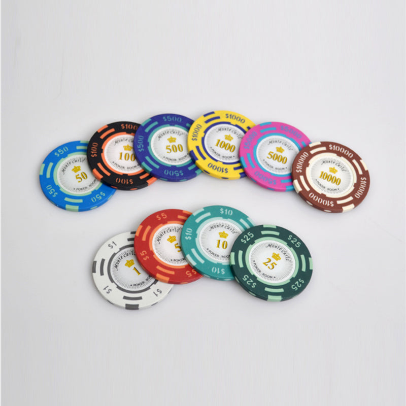 US Dollar Poker Chips Set