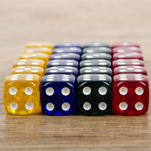 Acrylic Precision Transparent Dice