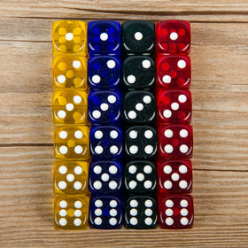 Acrylic Precision Transparent Dice