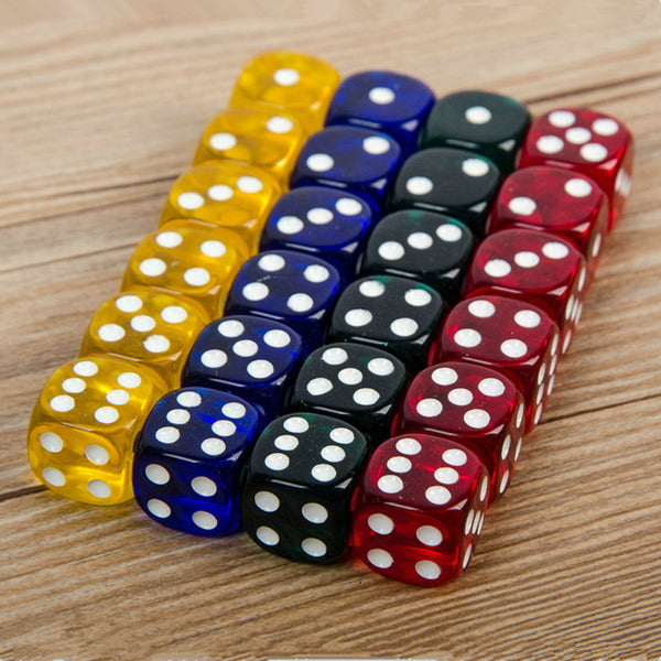 Acrylic Precision Transparent Dice