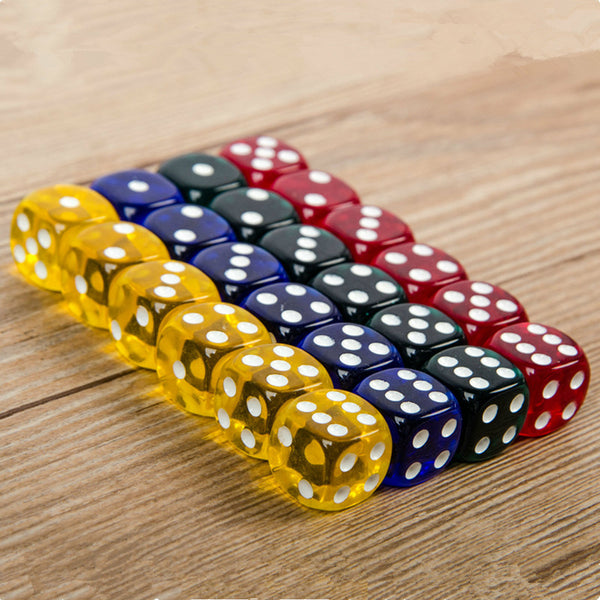 Acrylic Precision Transparent Dice