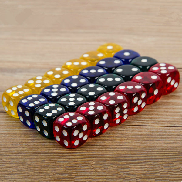 Acrylic Precision Transparent Dice