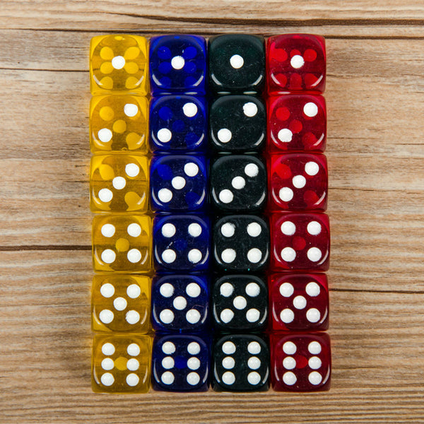 Acrylic Precision Transparent Dice