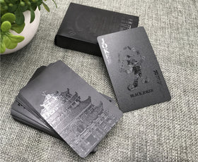 Matte Black Playing Cards