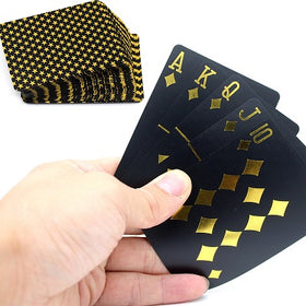 Luxurious Chrome Playing Cards